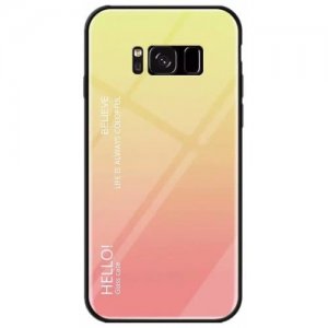 Gradient Tempered Glass Case for Samsung Galaxy S12 Pro Max - MULTI-A