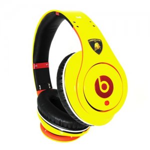 Beats By Dre Studio Lamborghini High Definition Powered Isolation Headphones Limited Edition Yellow
