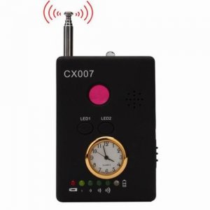 Multi-function Spy Camera Spy Bug & Phone Detector with Alarm Clock