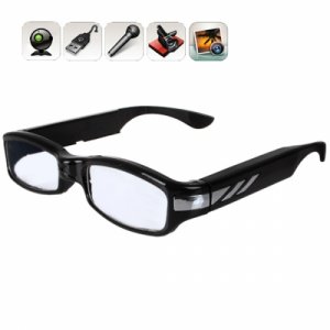 1920*1080 Resolution HD Multi-Function Video Glasses with Motion Detecting Videotape Function