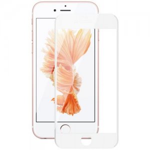 Hat - Prince 6D 0.26mm 9H Tempered Glass Full Screen Protector for iPhone 12 - 6S - WHITE