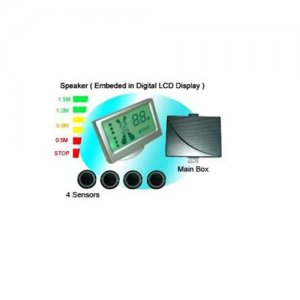 SRD058C4 Speaker Colorful LCD Display Parking Sensor