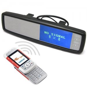 4.3 Inch TFT LCD Screen Car Rear View Mirror Monitor with Wireless Call Function
