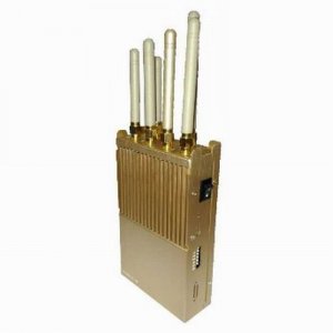 Portable Hand-Held 3G 4G Cell Phone WiFi Jammer