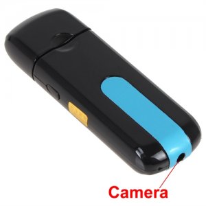 USB Flash Disk Mini DVR with HD 720 x 480 Hidden Camera Support Motion Detection