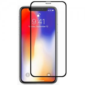 Hat - Prince 0.26mm 9H 2.5D Arc Full Screen Protector for 6.1 inch iPhone XR - BLACK