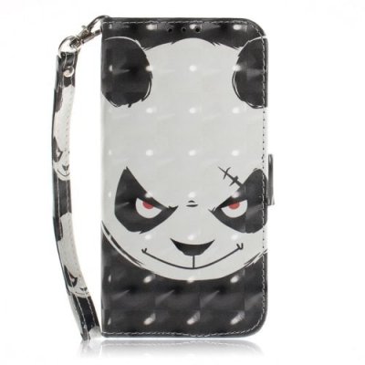 Panda Leather Phone Case for iPhone XR - MULTI