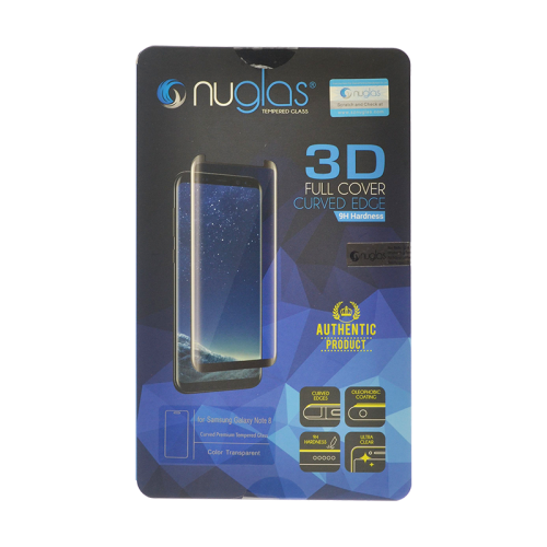 NuGlas Tempered Glass Screen Protector for Samsung Galaxy Note 8 (3D)