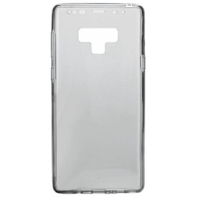 Crystal Transparent 360 Full Hybrid Soft TPU Cover Case for Samsung Note 9 - GRAY CLOUD