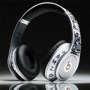 Beats By Dr. Dre Studio Graffiti Limited Edition Over-Ear Headphones With Diamond