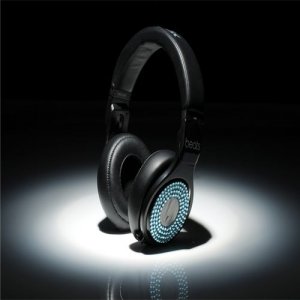 Beats Professional Detox Limited Version Substantial Performance Expert Headphones Black With Blue Diamond