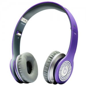 Beats By Dr Dre Solo Purple Diamond Headphones