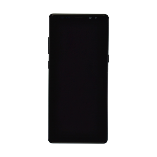 Samsung Galaxy Note 8 Display Assembly with Frame - Midnight Black (Premium)