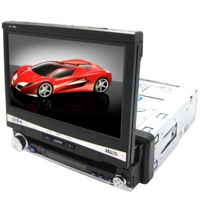 7 Inch Wide Touch Screen Car DVD - TV + SD / MMC + GPS