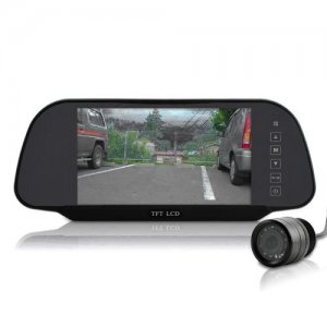 7 Inch High Definition Rear View Monitor + Rear View Camera - 800x480, 4:3, 16:9