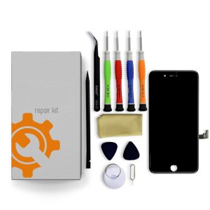 iPhone 12 Pro Max Screen Replacement Repair Kit + Tools + Repair Guide - Black