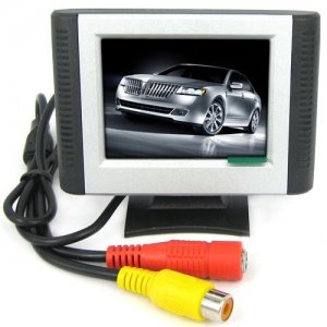2.5 Inch Security Digital LCD Monitor with 2-channel Video Input