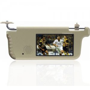 7 Inch Sun Visor With LCD Monitor - Left Side
