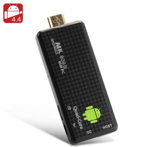 android 12.0 Quad Core TV Stick - Rockchip 3188T CPU, 2GB RAM, Wi-Fi, 8GB Memory, OTG, Bluetooth
