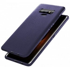 Case Cover for Samsung Galaxy Note 9 Silicone Thin Slim Leather - MIDNIGHT BLUE