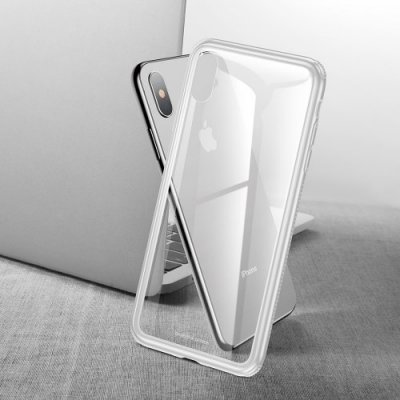 Baseus Fashion Durable Phone Case for iPhone XR 6.1 inch - WHITE
