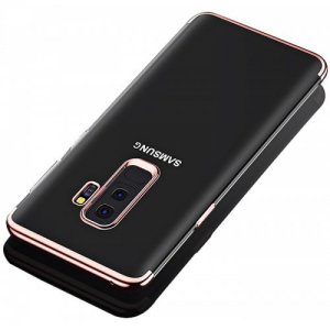 Electroplating TPU Phone Case for Samsung Galaxy S9 - ROSE GOLD