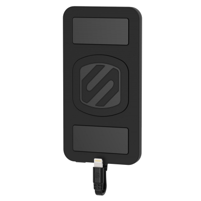 Scosche Magnetically Mounted Portable Power Bank for Lightning Devices - Black