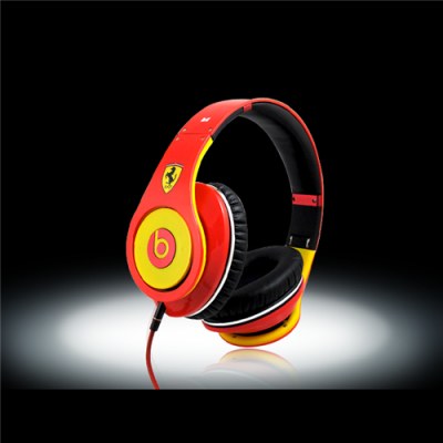Beats By Dr Dre Ferrari Limited Edition Studio Headphones-Yellow/Red