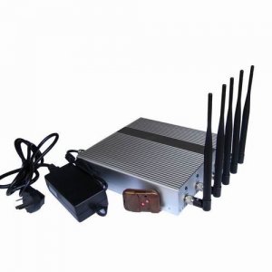 5 Band Cellphone Jammer with Remote Control