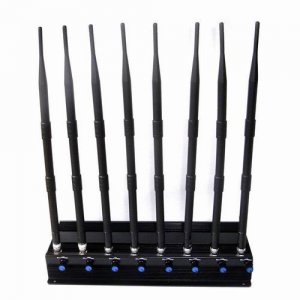 8 Bands Adjustable Powerful 3G 4G Cellphone Jammer & UHF VHF GPS WiFi Jammer