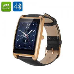 Zeblaze Cosmo Bluetooth Smart Watch - IP65, Waterproof, Android and iOS, Heart Rate Monitor, Pedometer (Golden)