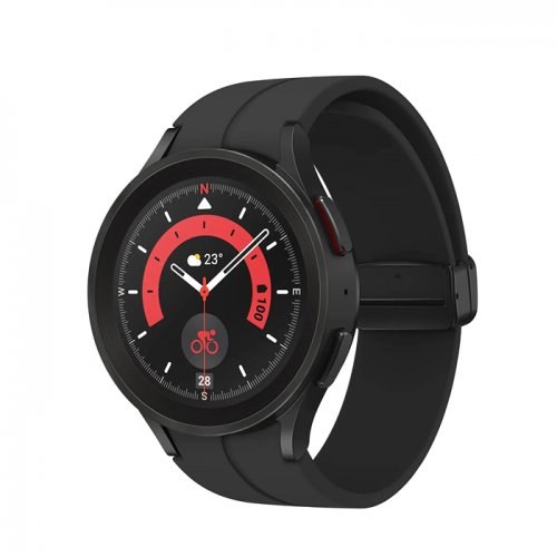 SAMSUNG Galaxy Watch 5 Pro 45mm LTE Smartwatch Fitness and Sleep Tracker Sapphire Crystal Glass Enhanced GPS Tracking