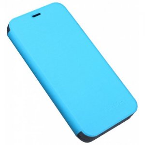Solid Color Flip Wallet Phone Case for Samsung Galaxy Note 9 - DEEP SKY BLUE