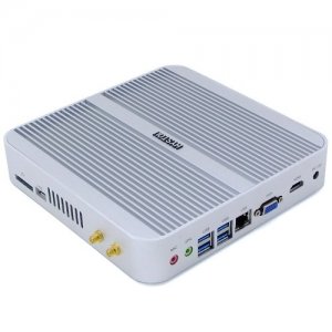 HYSTOU FMP03 - i3 - 6100U Windows 10 Mini PC - SILVER + US PLUG