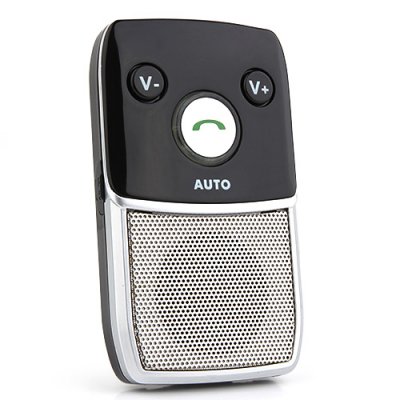Handsfree Car Kit Bluetooth V2.1+EDR Solar-Powered Speakerphone