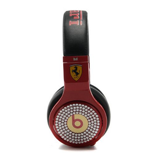 Beats By Dr Dre Pro High Performance Ferrari Diamond Headphones