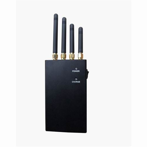 4 Band 4W Portable GPS Cell Phone Signal Jammer - Click Image to Close