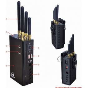 Wifi and Cell Phone Jammer with Single-Band Control - Shielding Radius Range 15 Meters