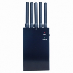 5 Bands Handheld 3G Cell Phone Jammer, GPS Jammer, Wifi Jammer with Single-Band Control - Blocking 2G, 3G, GPS, Wifi Signals - For Worldwide