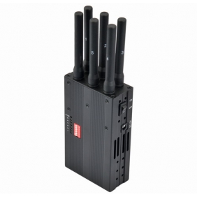 New Handheld 6 Bands 4G LTE 4G WIMAX Cell Phone Jammer 4G Jammer 3G Jammer 2G Jammer - Professional for Blocking 2G 3G 4G Cell Phone Signals