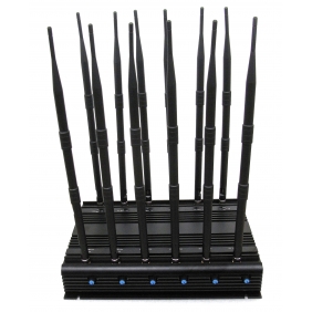 2015 New Handheld 12 Bands 3G 4G Cell Phone Jammer, GPS Jammer, Wifi Jammer, Lojack Jammer, VHF UHF Jammer - Blocking 2G, 3G, GPS, Wifi Lojack and VHF UHF Signals - For Worldwide