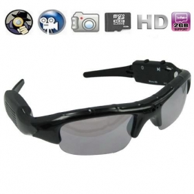 Sunglasses Eyewear DVR with 5.0MP Hidden Lens and TF Card Slot + 4GB Memory card